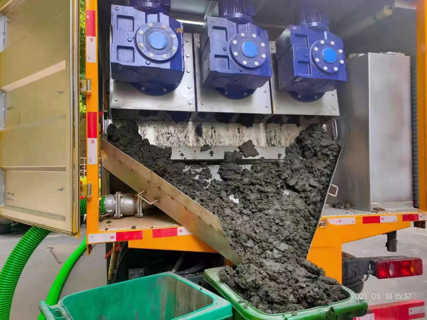 福泉化粪池清掏城市维护站-泥浆净化干湿分离处理